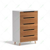 دراور لباس 5 کشو پایه دار مدل DR - 011