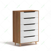 دراور لباس 5 کشو پایه دار مدل DR - 011