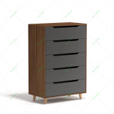 دراور لباس 5 کشو پایه دار مدل DR - 011