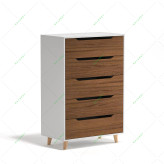 دراور لباس 5 کشو پایه دار مدل DR - 011