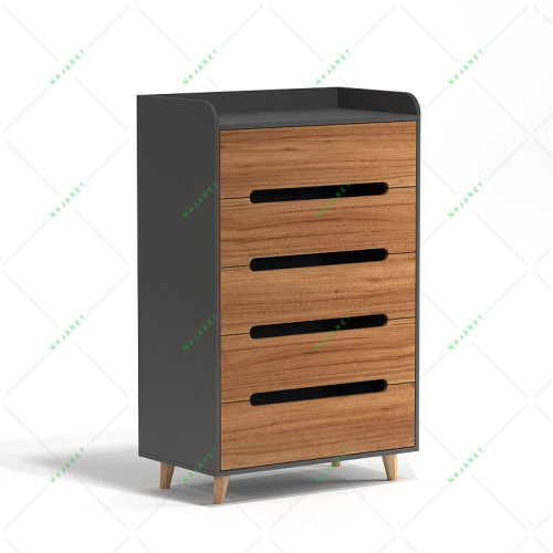 دراور 5 کشو پایه دار مدل DR-071