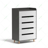 دراور 5 کشو پایه دار مدل DR-071