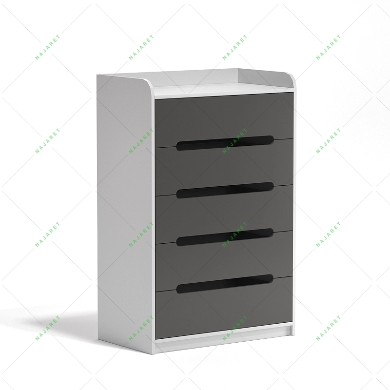 دراور 5 کشو پا سنگی مدل DR-081