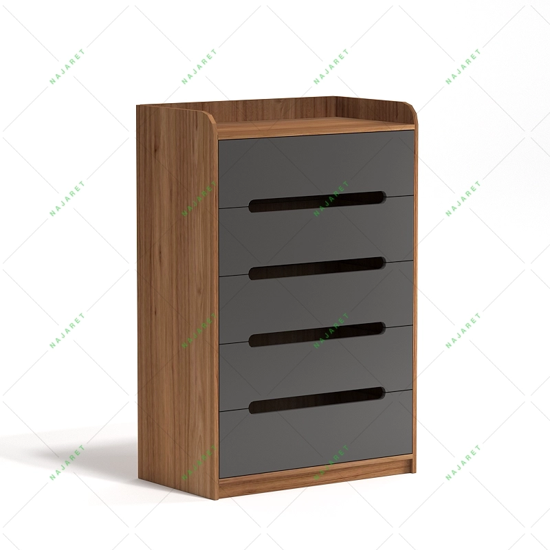 دراور 5 کشو پا سنگی مدل DR-081