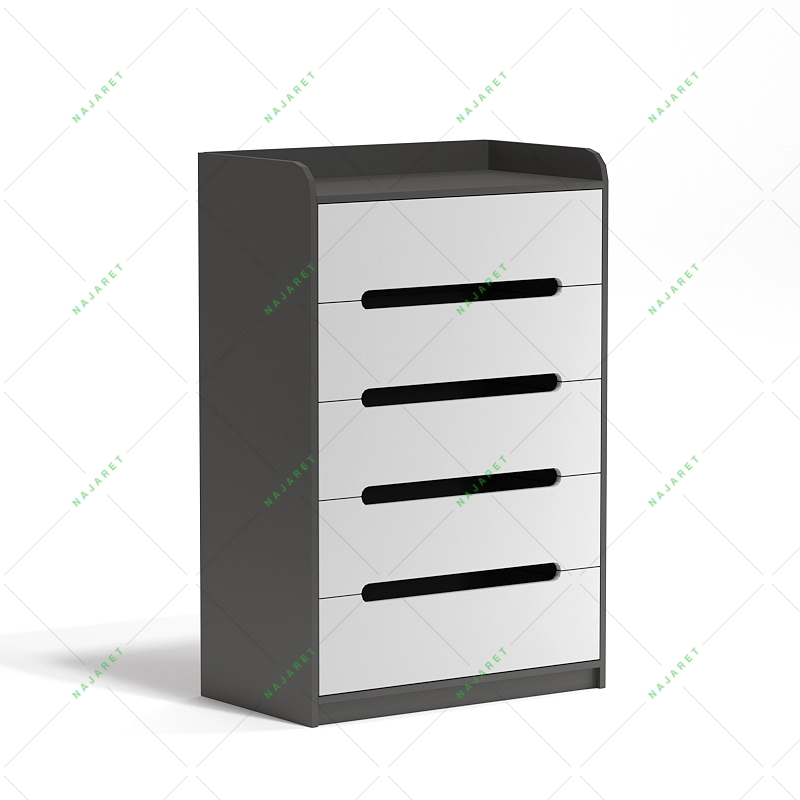 دراور 5 کشو پا سنگی مدل DR-081