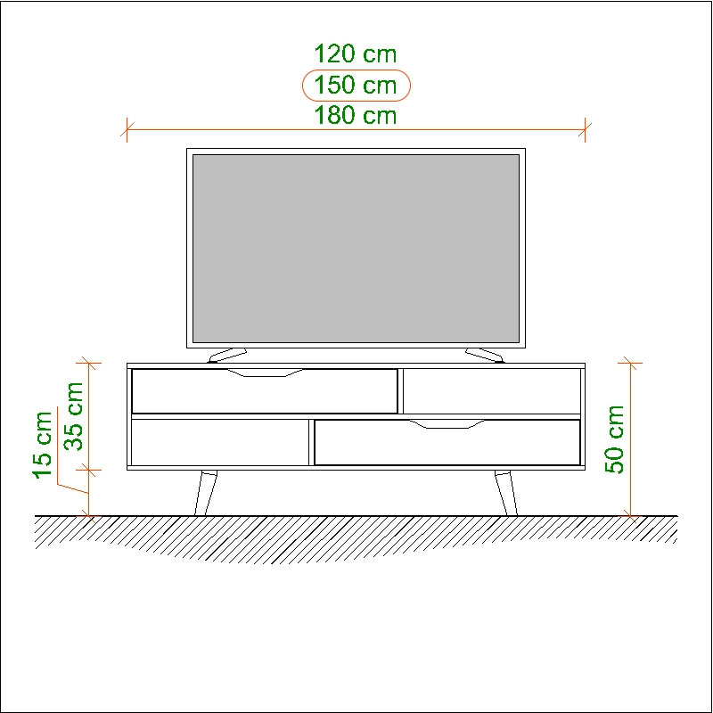 TF-105 میز تلویزیون مدل